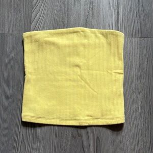 yellow tube top
